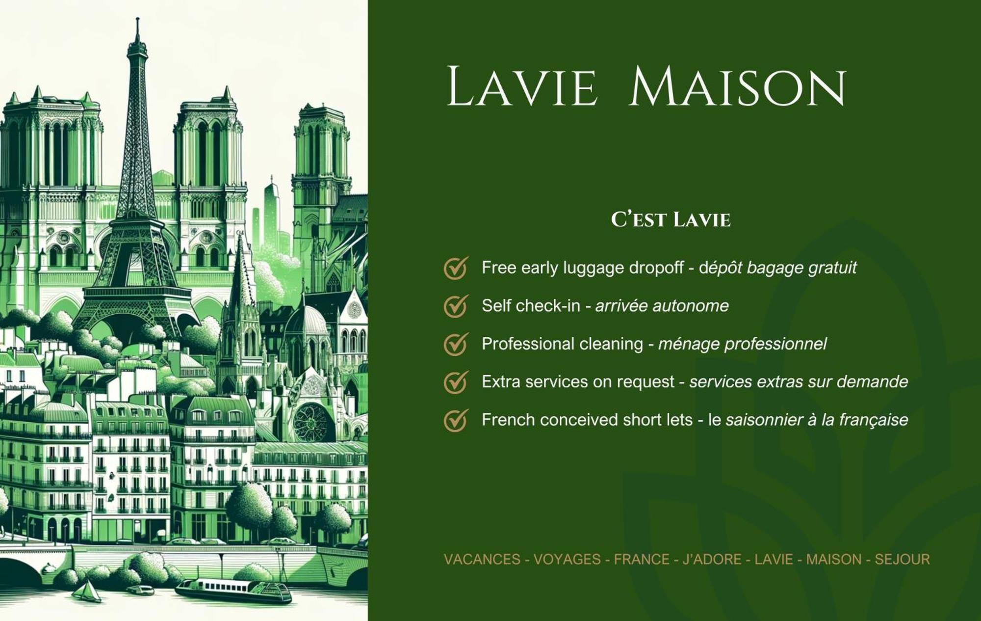 Lavie Maison A C & Sauna Paris Extérieur photo